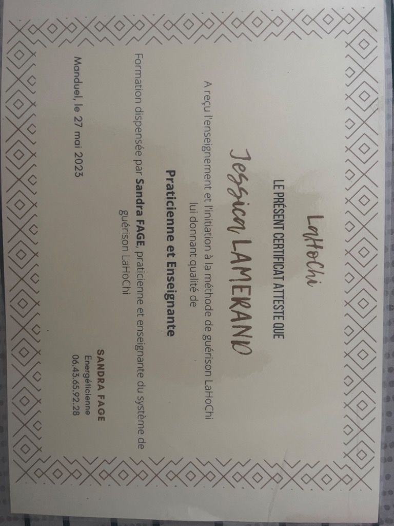 photo diplome Home-jess-sérénité