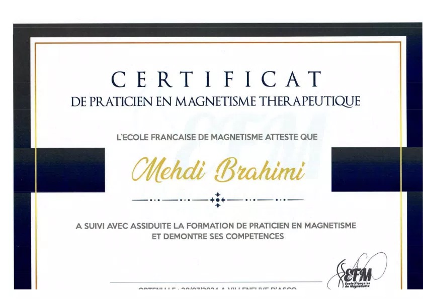 photo activite Mehdi Brahimi