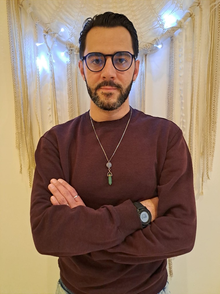 photo portrait Gaetan Berger thérapeute holistique