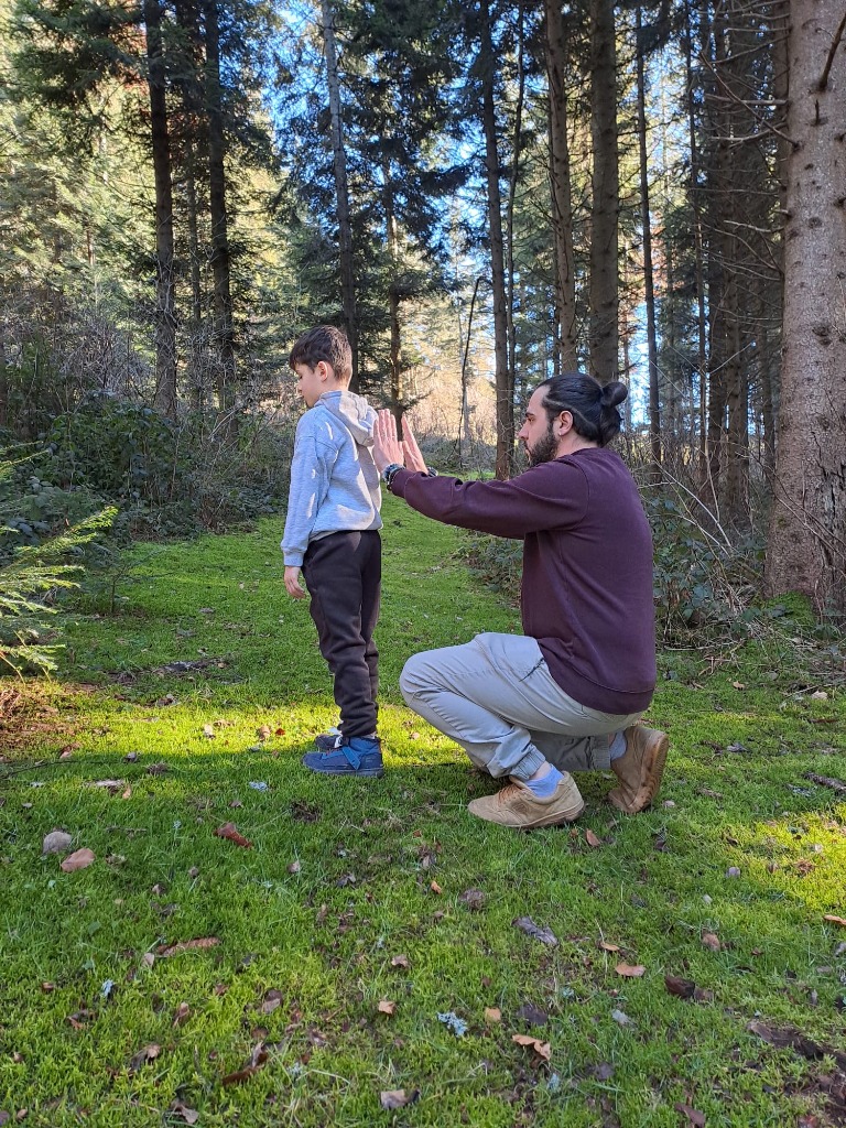 photo seance Gaetan Berger thérapeute énergétique 
