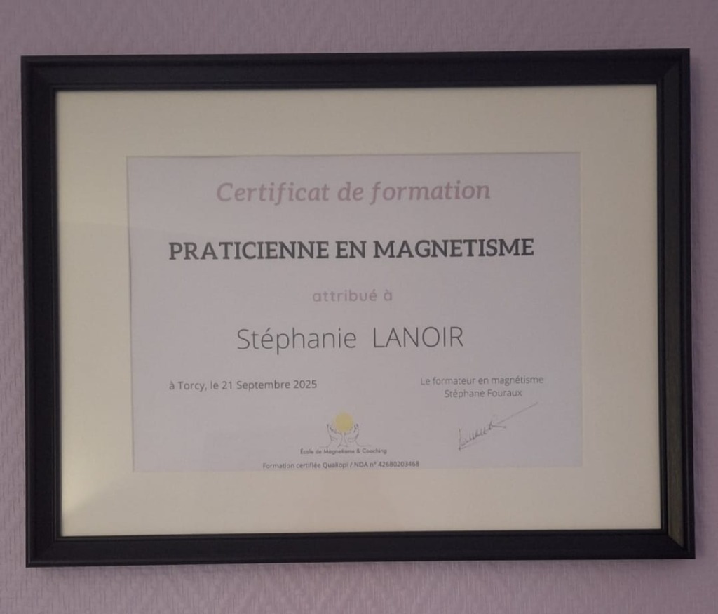 photo diplome Stéphanie LANOIR