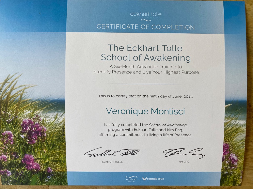 photo diplome Véronique Montisci 