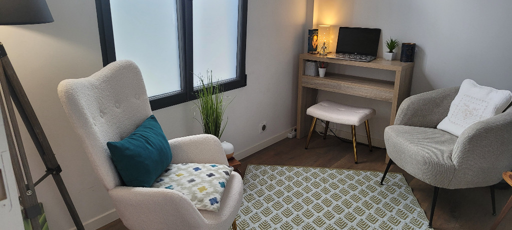 photo cabinet Aude Boussard Sophrologue  Le Bouscat