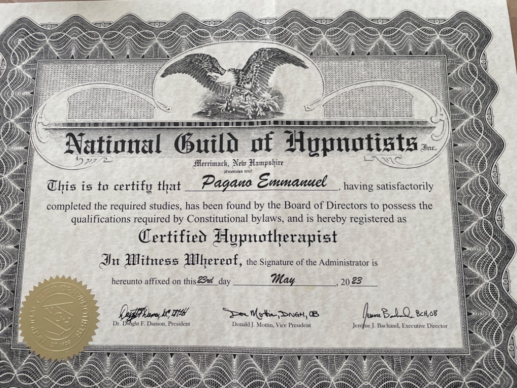 photo diplome Emmanuel Pagano