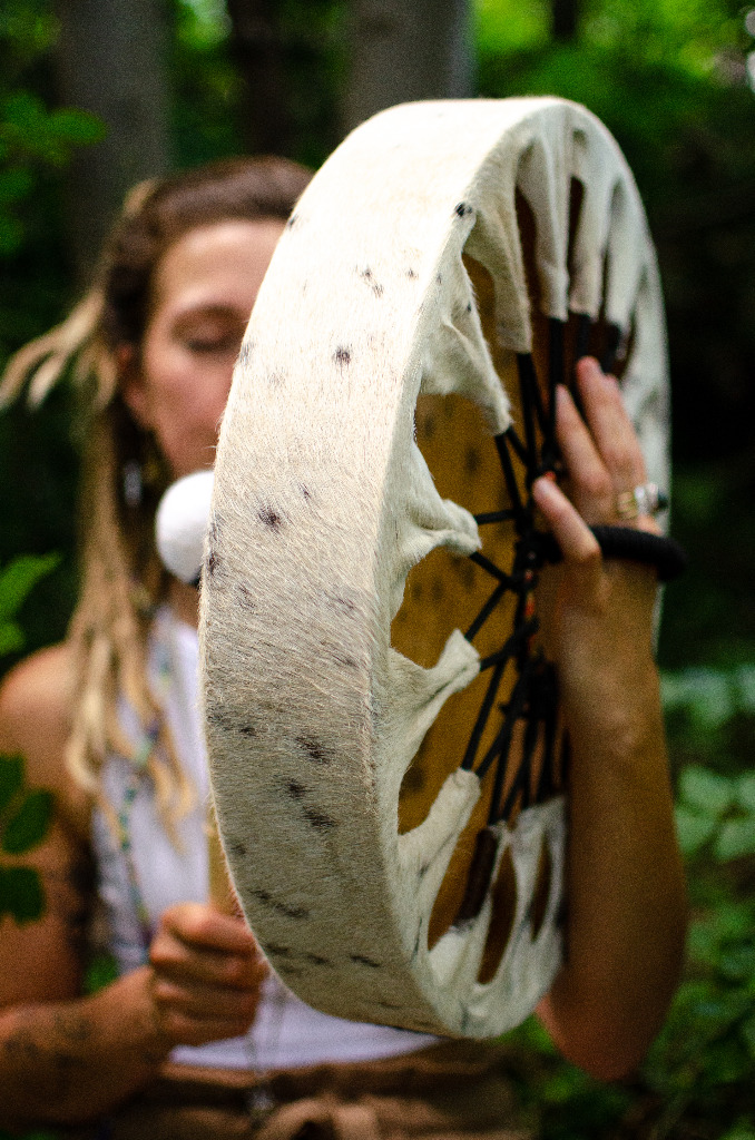 photo portrait Kimani chamane & artisane