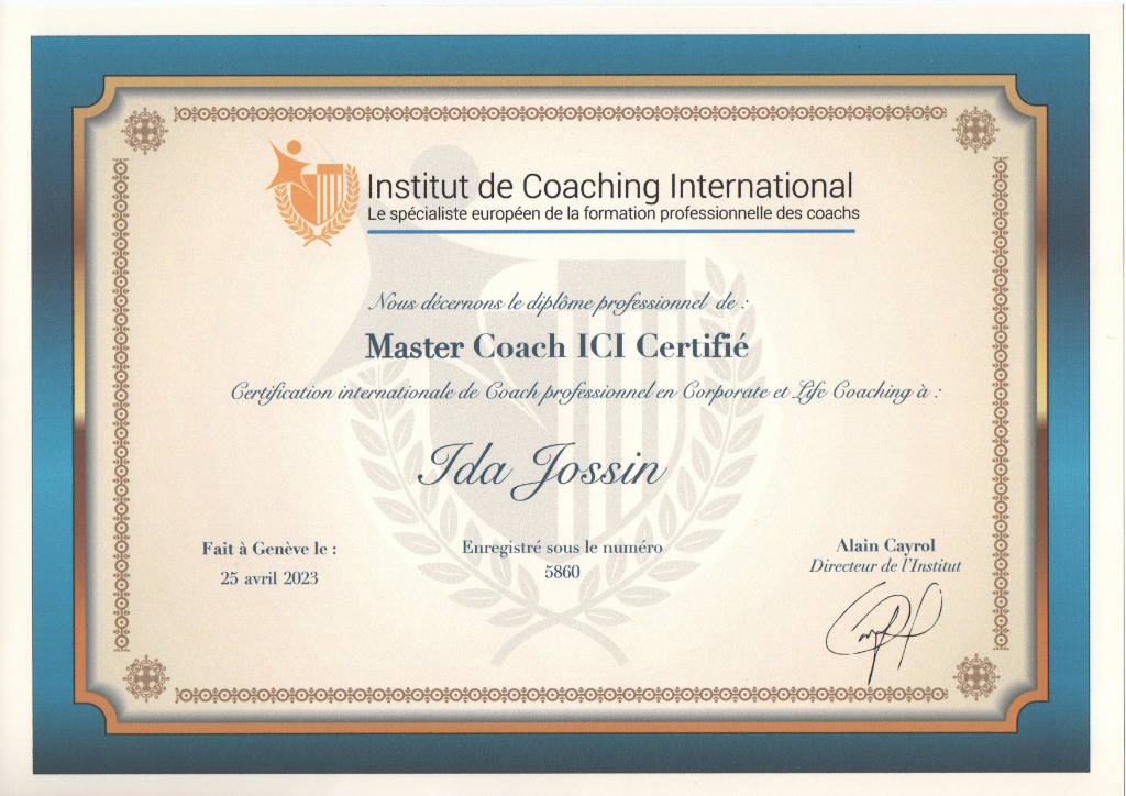 photo diplome JOSSIN IDA