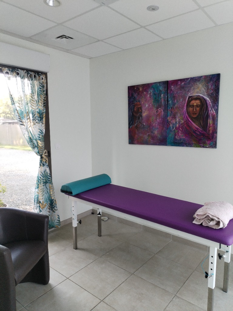 photo cabinet Tiffany praticienne kinesiologie