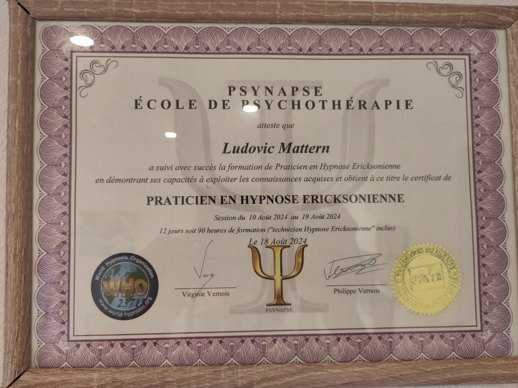photo diplome Ludovic Mattern