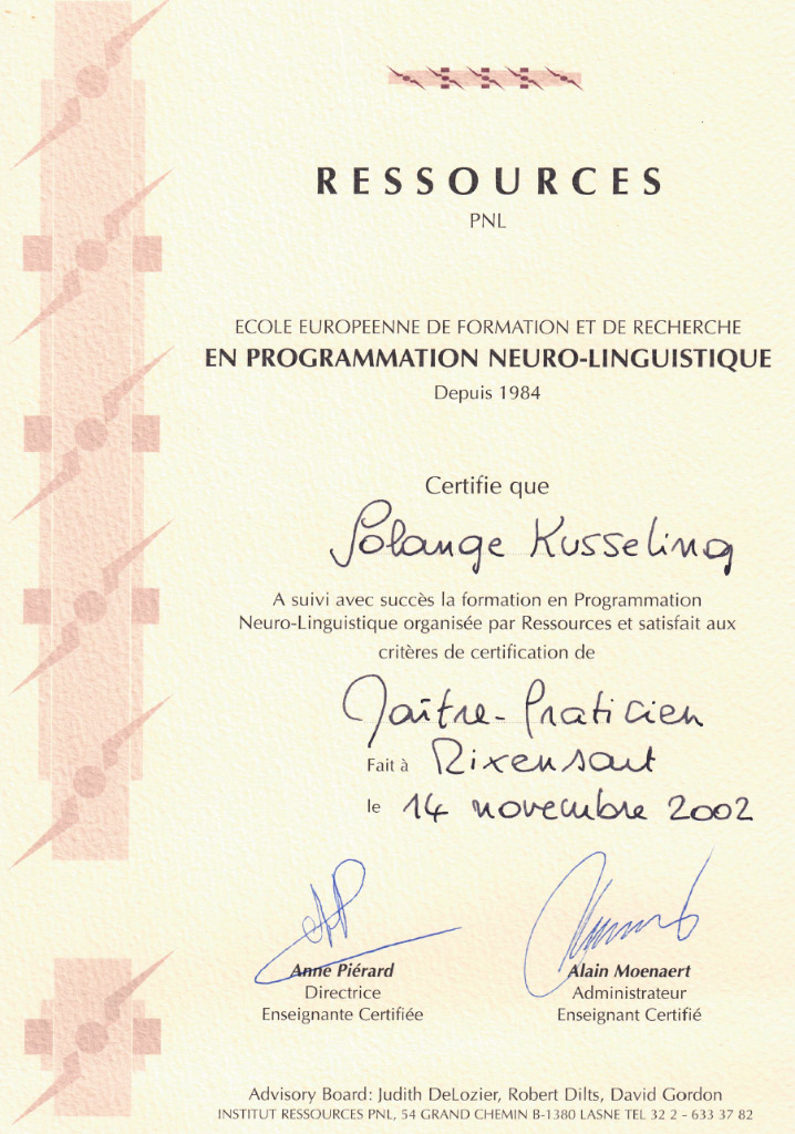 photo portrait Solange Kusseling