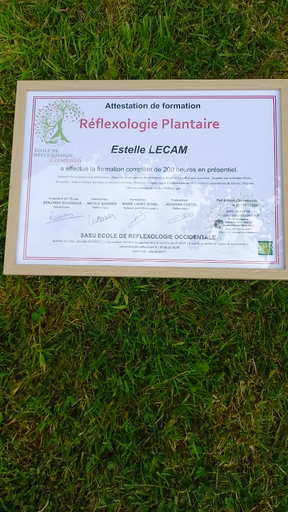 photo diplome Estelle Lecam