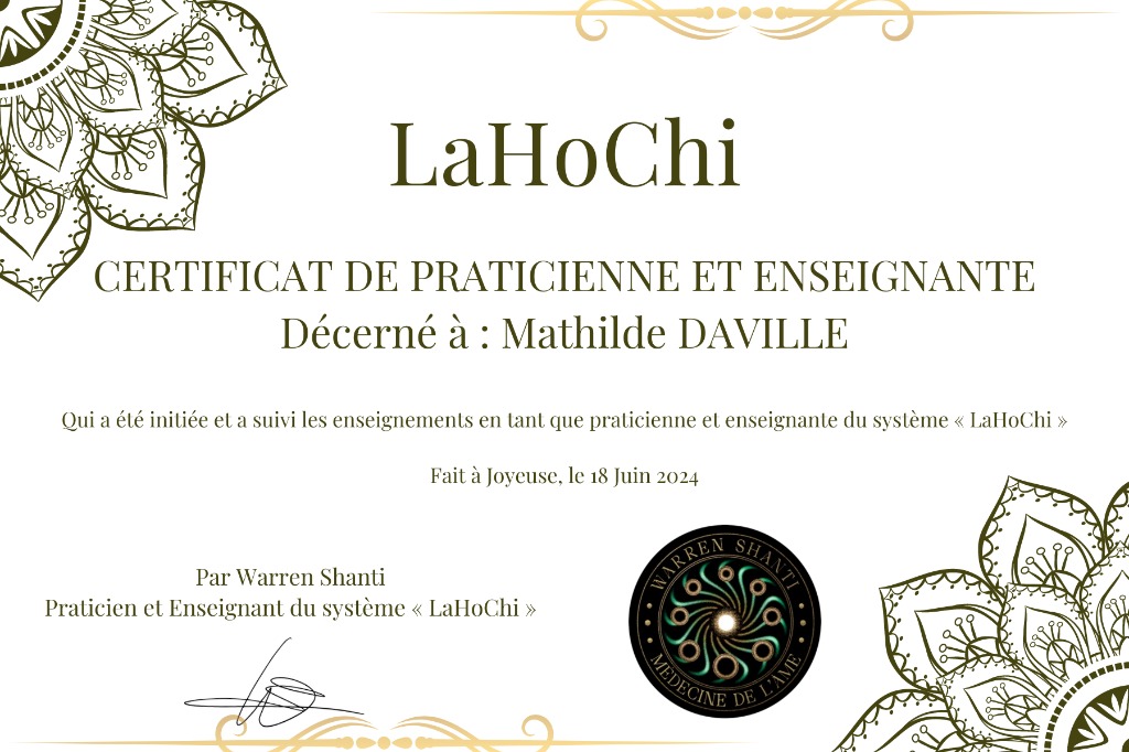 photo diplome Mathilde DAVILLE