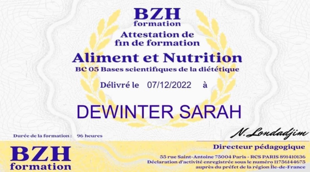 photo activite La vie j’y vais  - Sarah DEWINTER