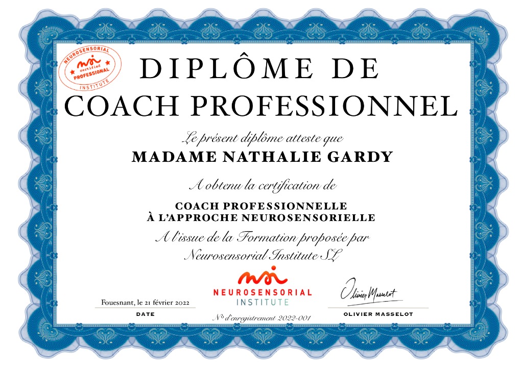 photo diplome Nathalie Gardy