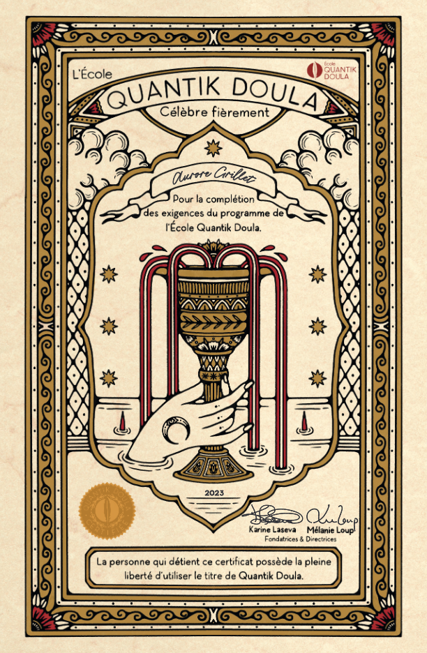 photo diplome Aurore Grillet