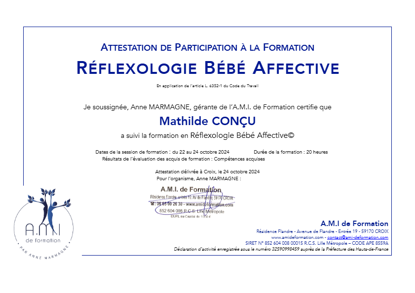 photo diplome Mathilde Conçu