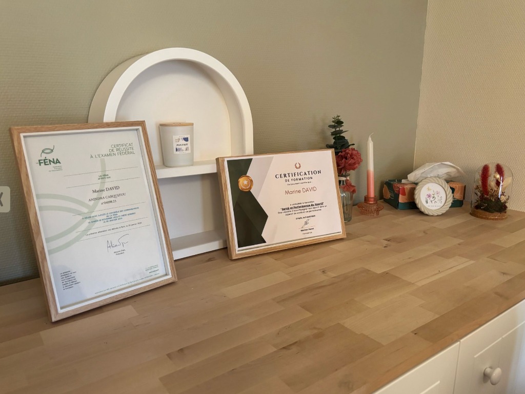 photo diplome Marine David