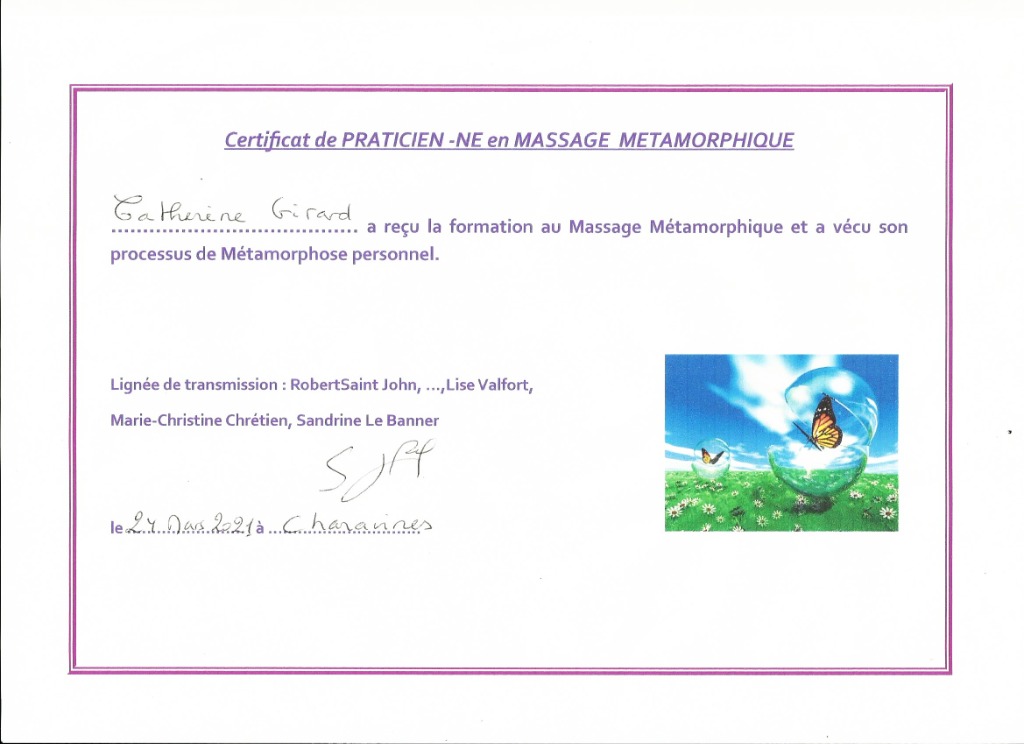 photo diplome Catherine Girard