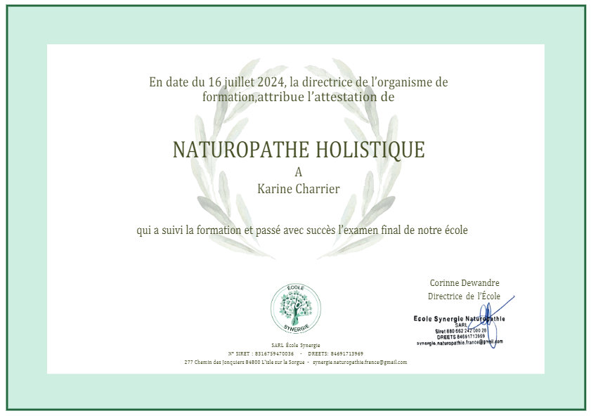 photo diplome KARALINE