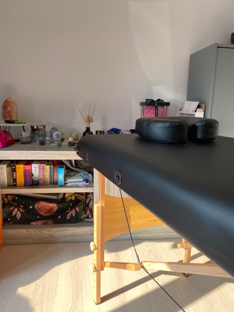 photo seance La clef des lumières sophrologue 