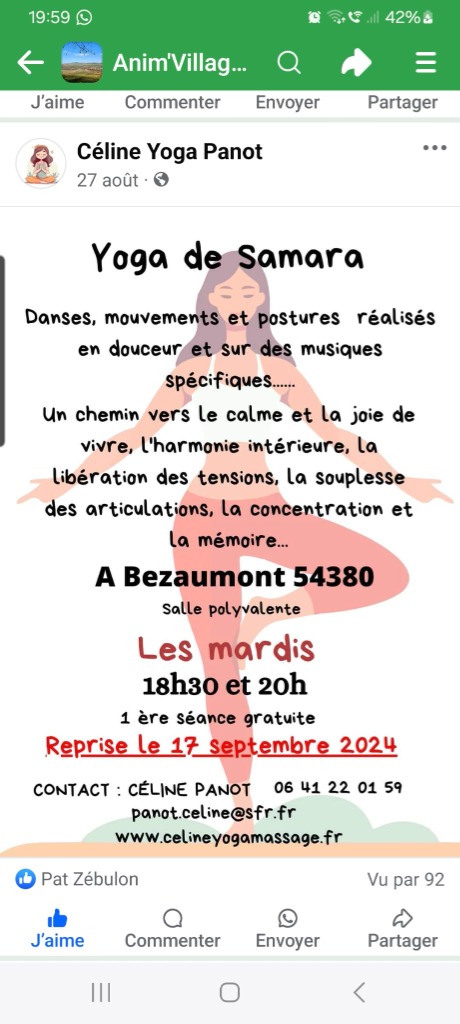 photo activite Céline Panot 