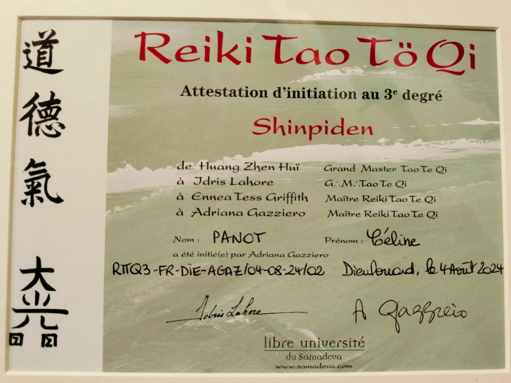 photo diplome Céline Panot 