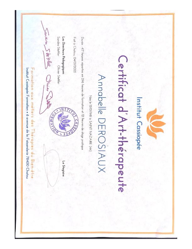 photo diplome Annabelle Garcia