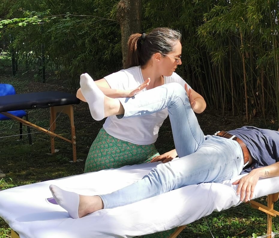 photo seance Emilie ALLAIRE - E-Motion kinésiologie