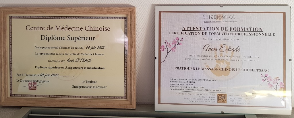 photo diplome Anaïs ESTRADE