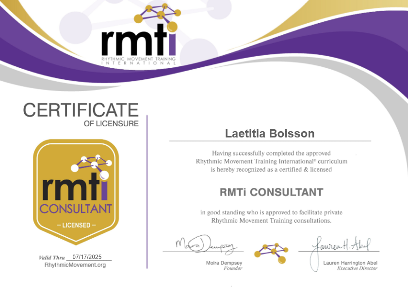 photo diplome Laetitia Boisson - Réussir et S’épanouir