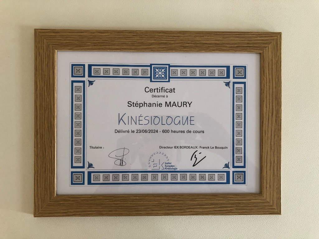 photo diplome Stéphanie MAURY