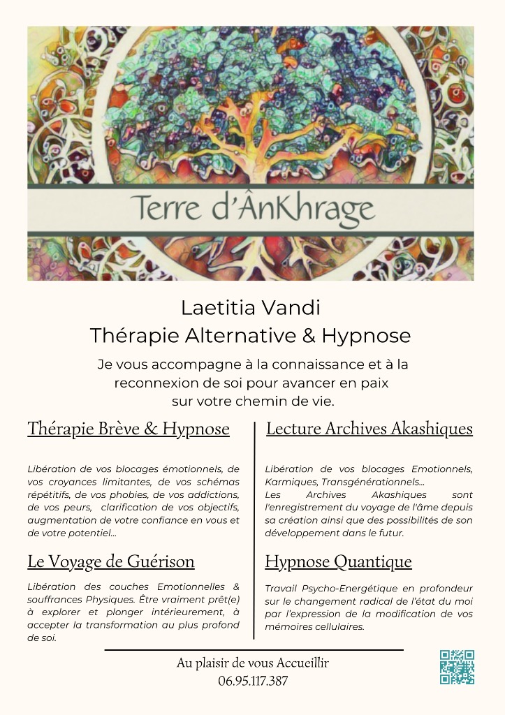 photo diplome Laetitia Vandi _ Terre d’ÂnKhrage