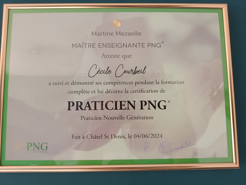 photo diplome Cecile courbeil 