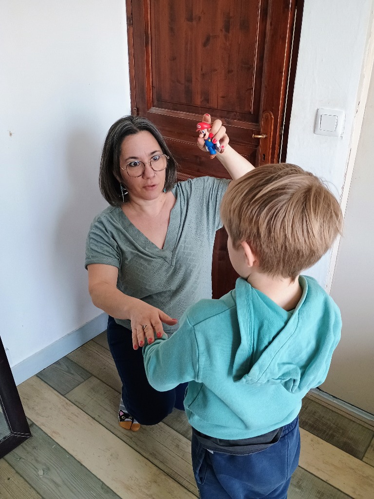 photo seance LA KINESIO DE LAETITIA