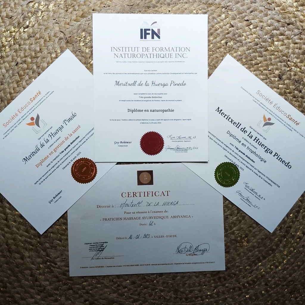 photo diplome Meritxell de la Huerga