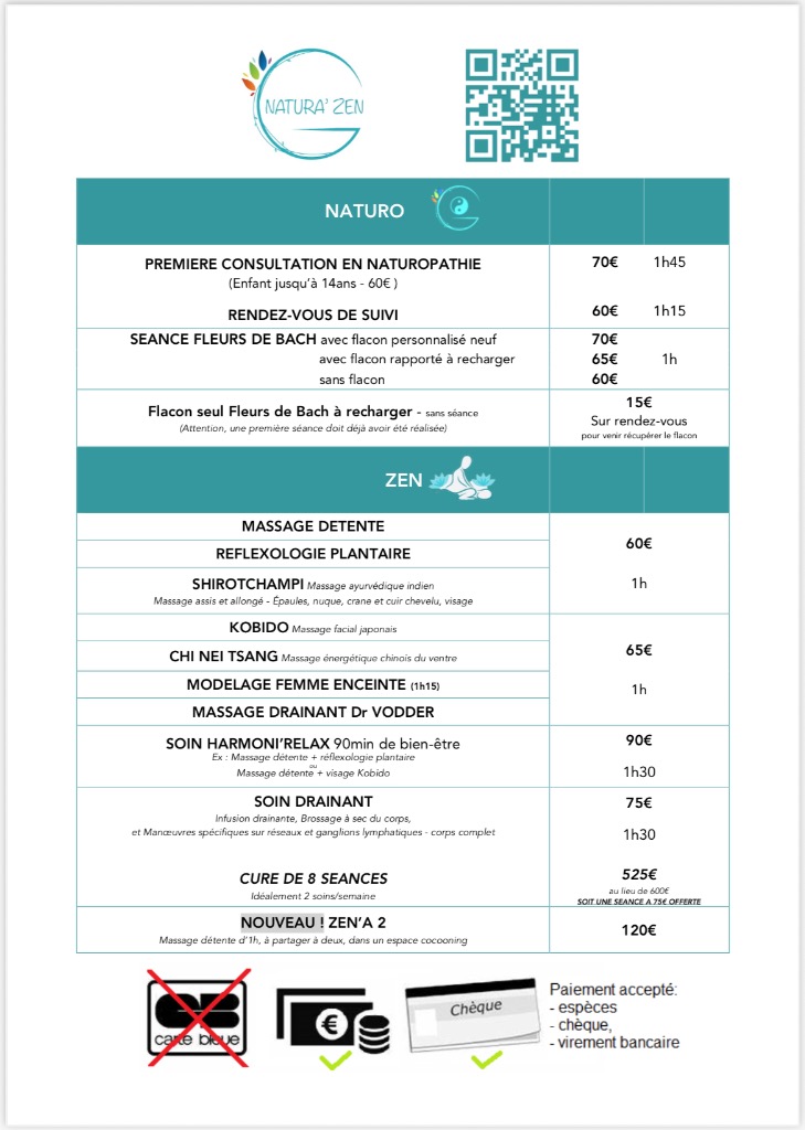 photo diplome Guyreine NATURA’ZEN