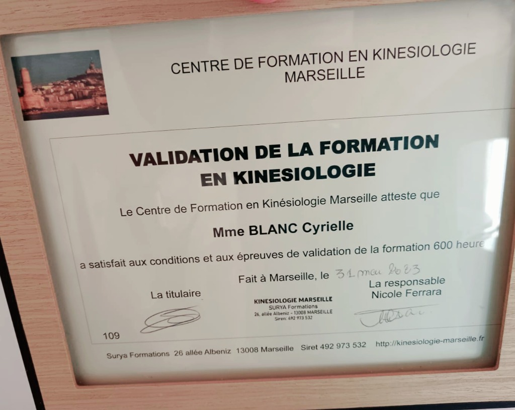 photo diplome Cyrielle BLANC