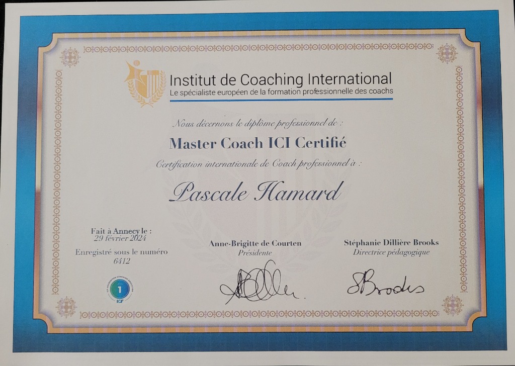 photo diplome Hamard Pascale