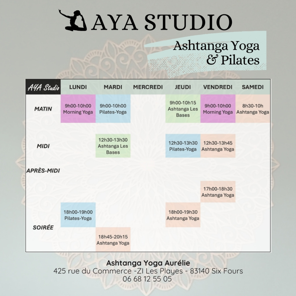 photo activite Aurélie Ashtanga Yoga