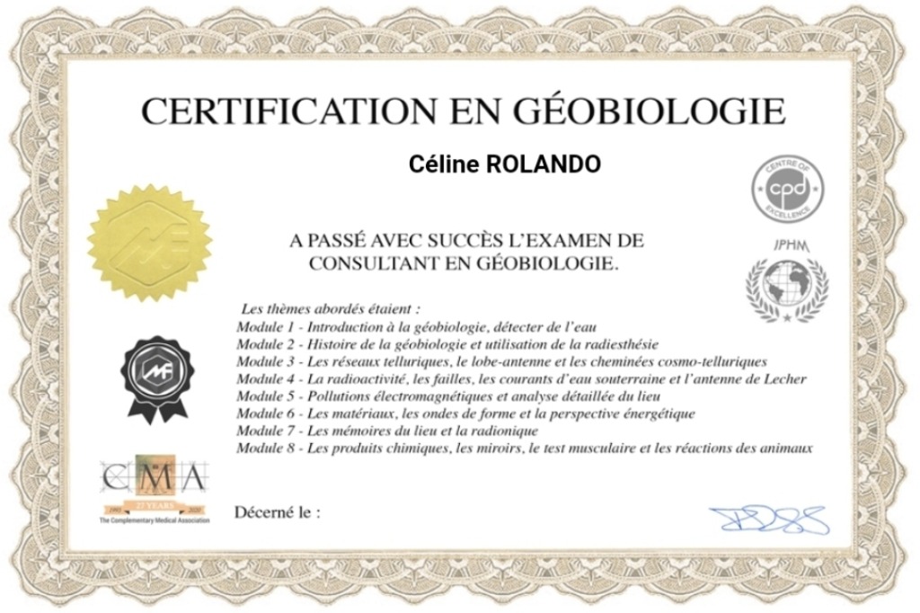 photo diplome Céline Rolando