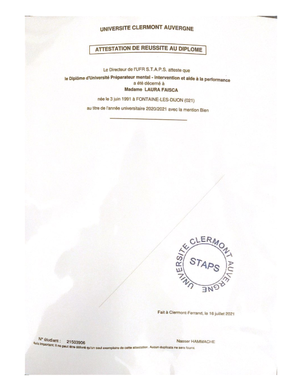 photo diplome CAPACI’TOP 