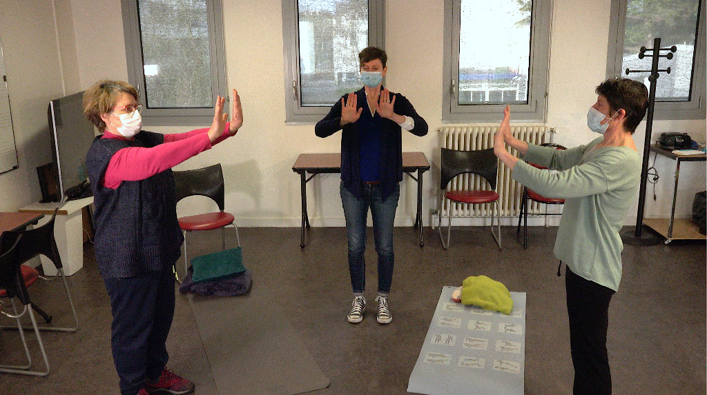 photo seance Anne Lefrant Sophrologie et massage bien-être