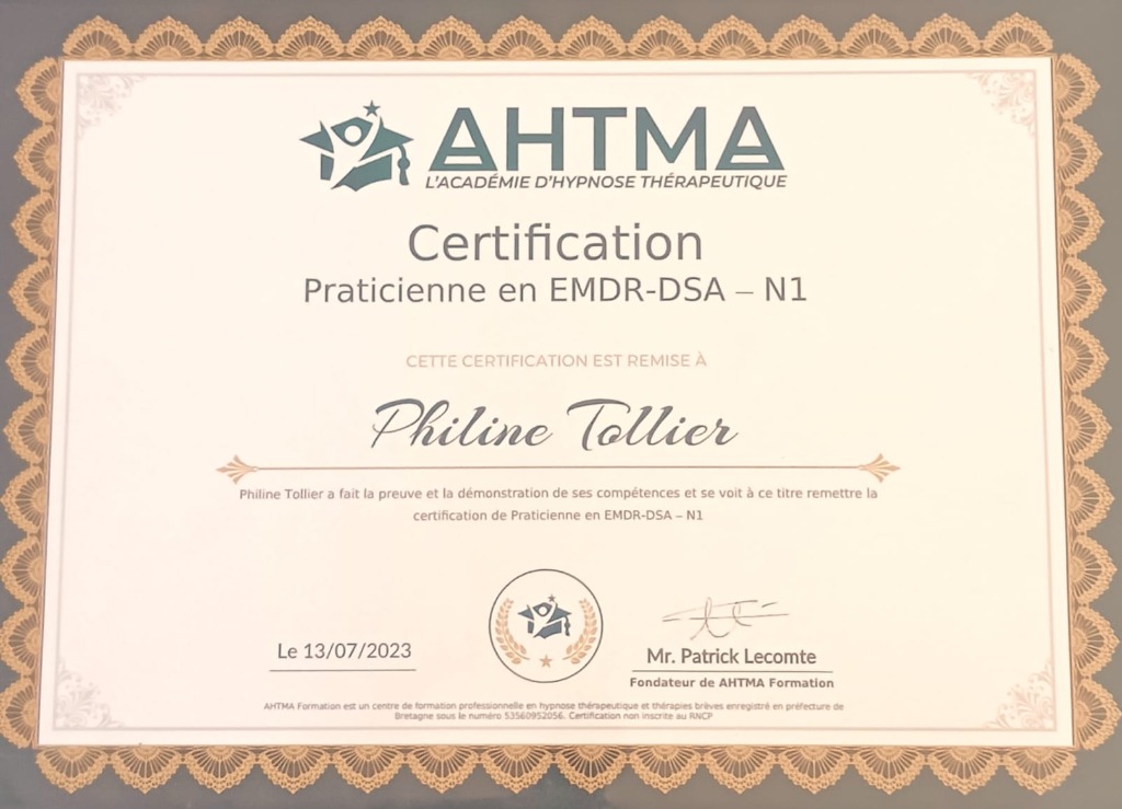 photo diplome Philine tollier