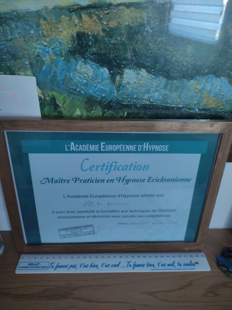 photo diplome Christine Benouw