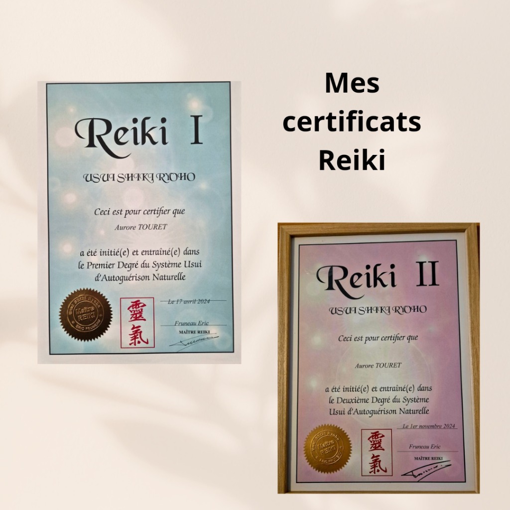 photo diplome Aurore ~ Âme & Sens