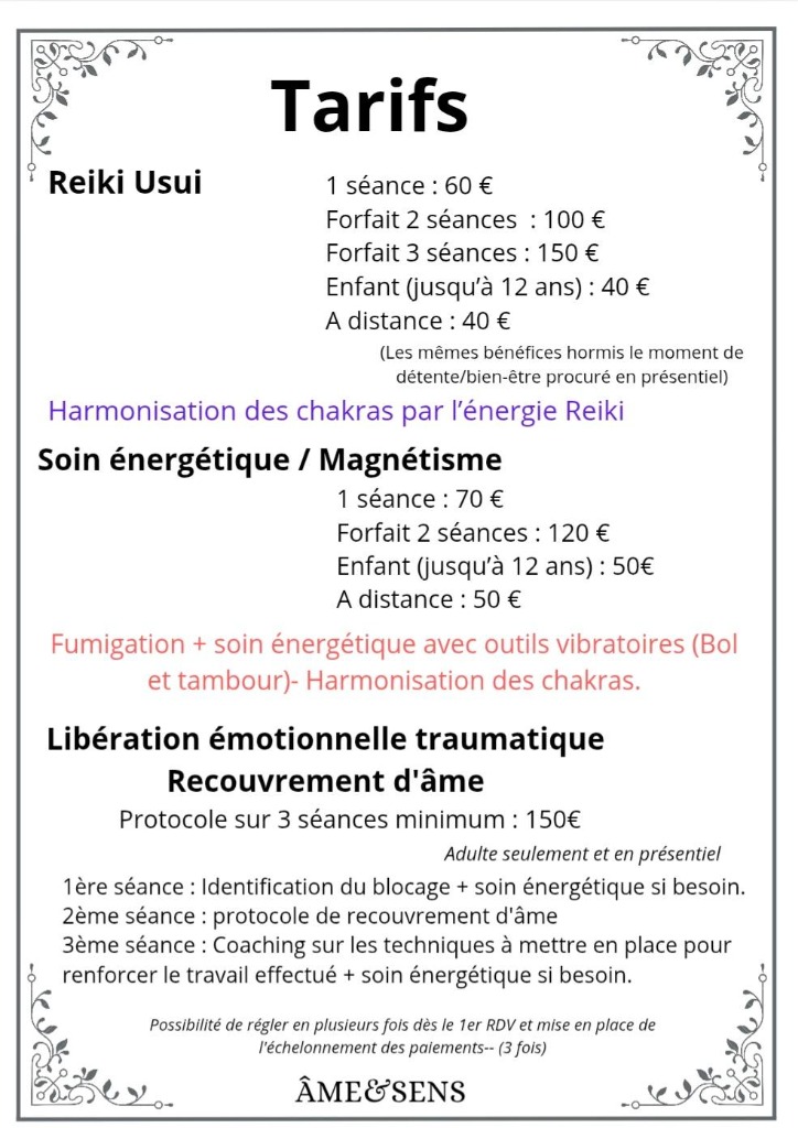 photo seance Aurore ~ Âme & Sens