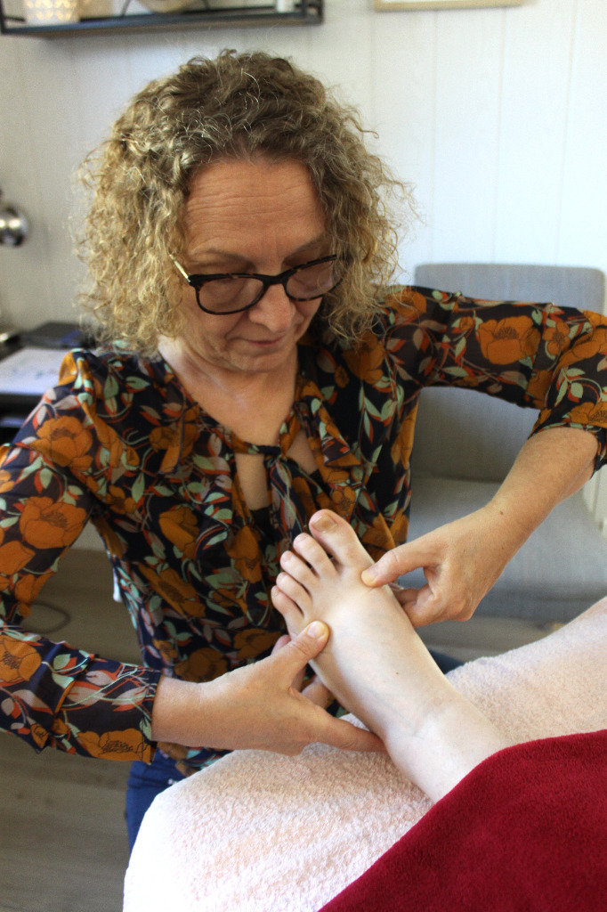 photo portrait Nathalie Nespoulous Réflexologue 