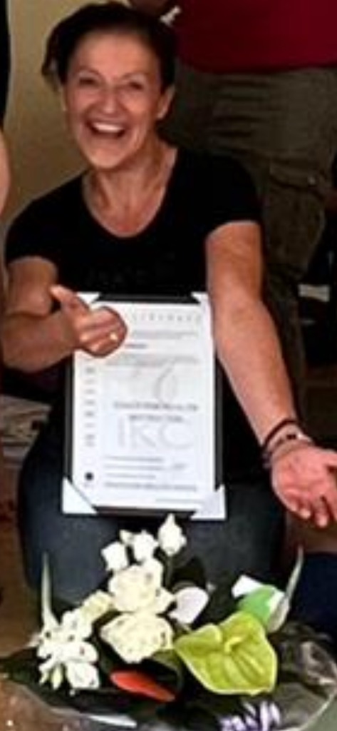 photo diplome Mélodie du corps Kinésiologie Christine Caville