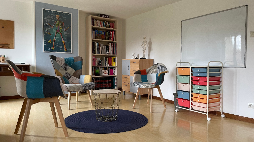 photo cabinet Magdalena VIRUES Kinésiologue