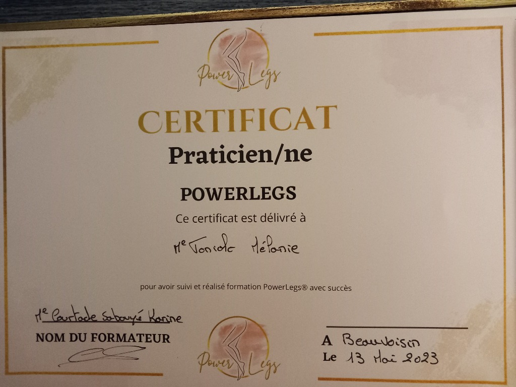 photo diplome Mélanie Toniolo