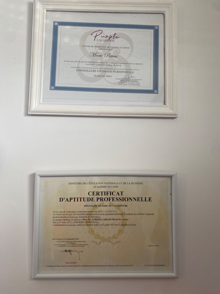 photo diplome Marie Rêv’elle 